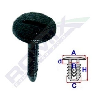 ROMIX Clip, trim / protective strip Article number: C30960 cheaply