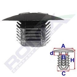 ROMIX Clip, trim / protective strip Article number: C60357 cheaply