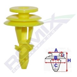 ROMIX Moldings / aizsarguzlika raksta numurs: C60544 lēti