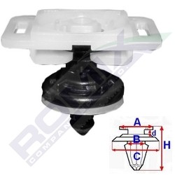 ROMIX Clip, list Artikelnummer: C60554 billigt