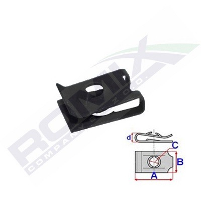 ROMIX C70173 Clips GOL 1.3 47 HK Benzin 1997