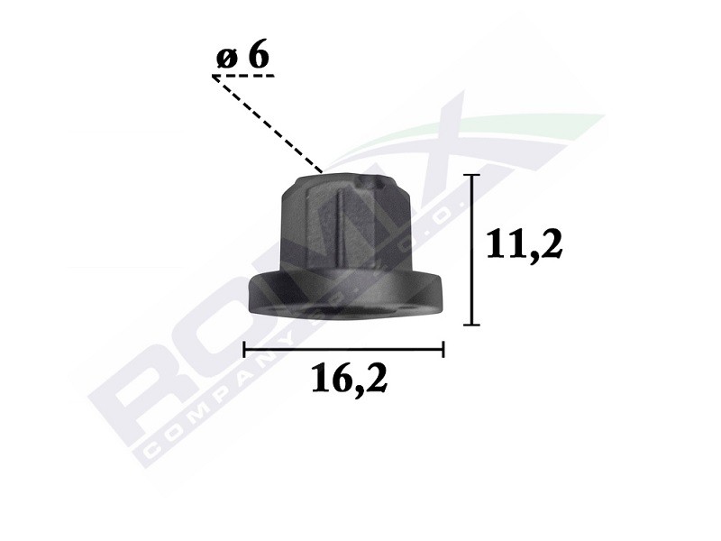 ROMIX Clip, trim / protective strip Article number: C70323 cheaply