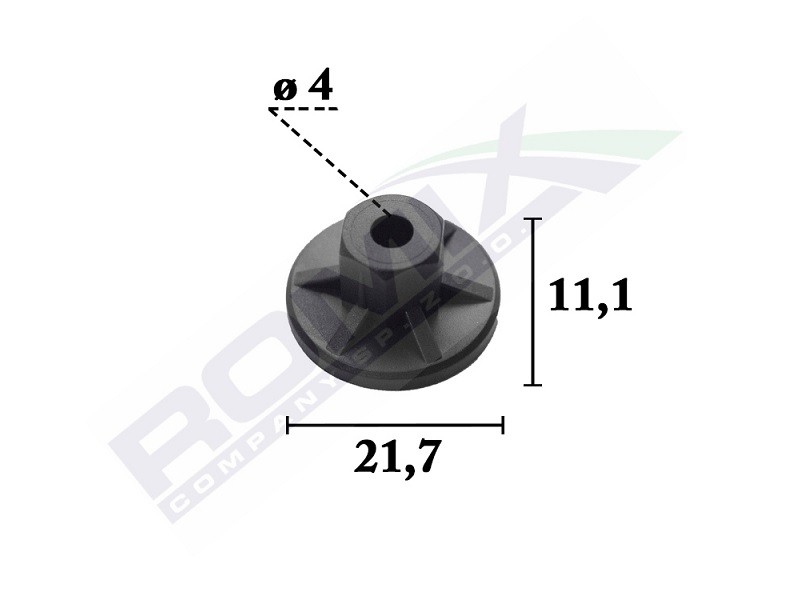 ROMIX Clip, trim / protective strip Article number: C70327 cheaply