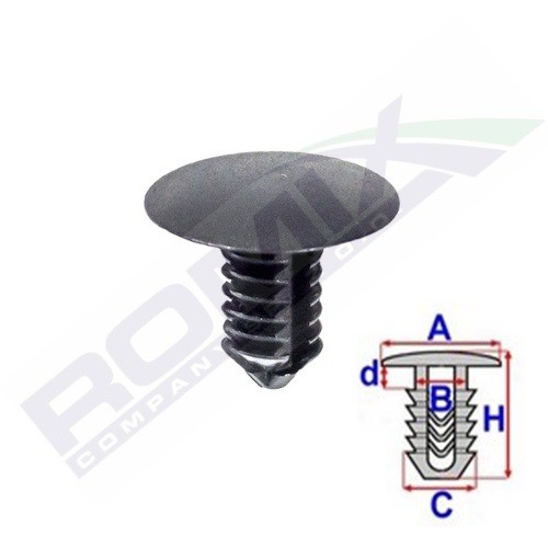 ROMIX Clip, trim / protective strip Article number: C70509 cheaply
