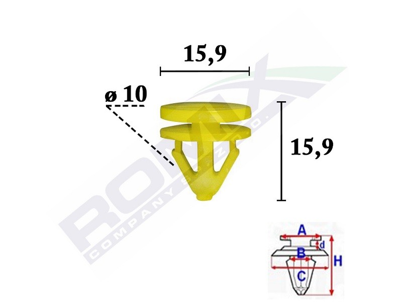 ROMIX Stopper, ehis- / kaitseliist Artikli number: C70627 soodsalt