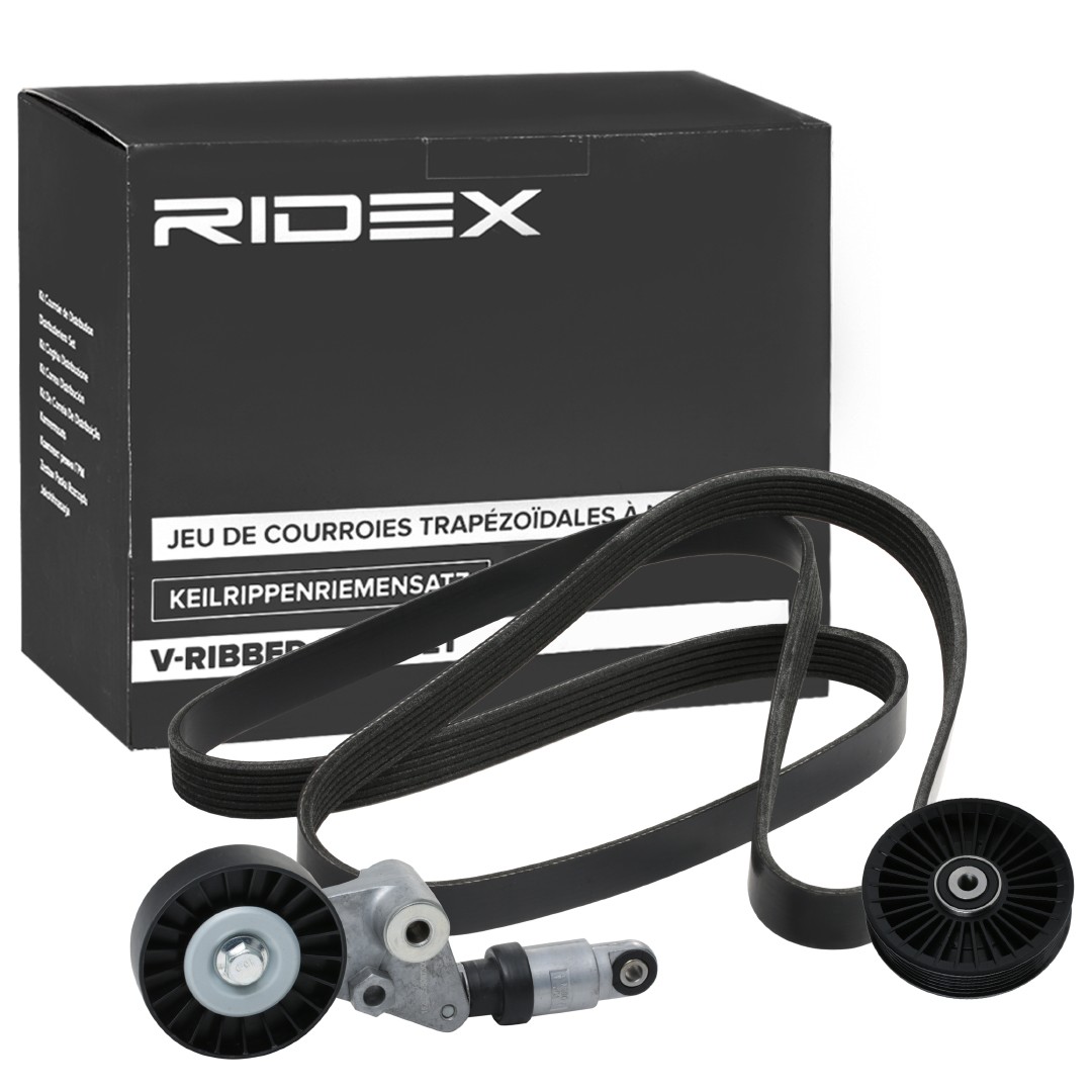 RIDEX Комплект пистов ремък артикулен номер: 542R0977 евтино