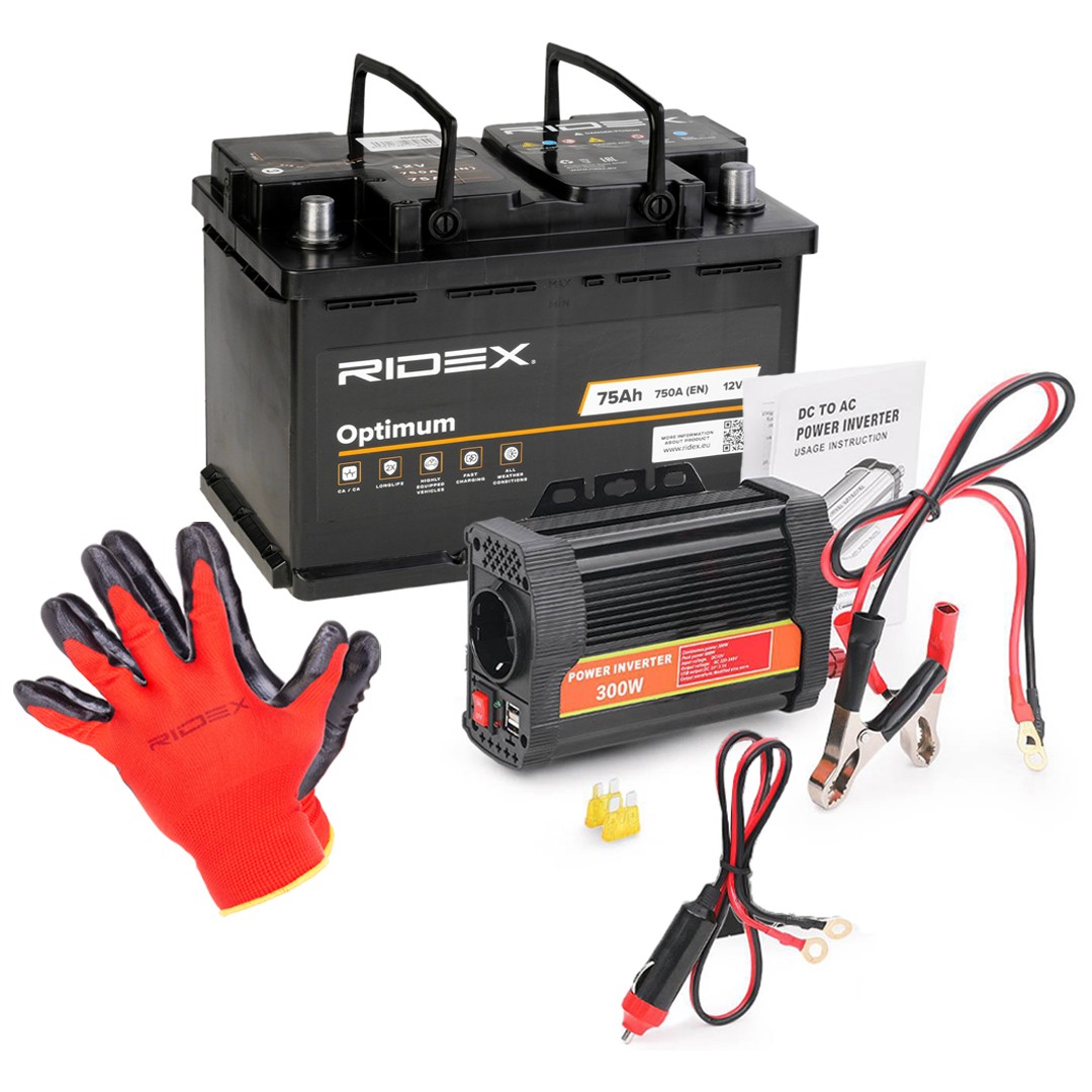 RIDEX Starterbatteri Varenummer: 1S0305 billige