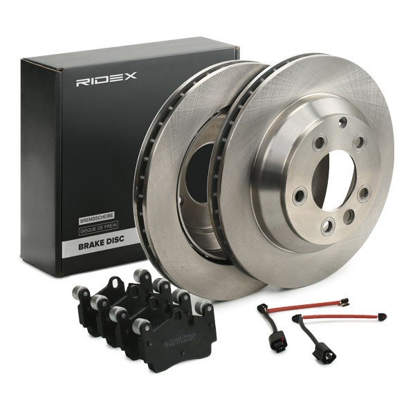 RIDEX Brake discs and pads set Article number: 3405B1730 cheaply