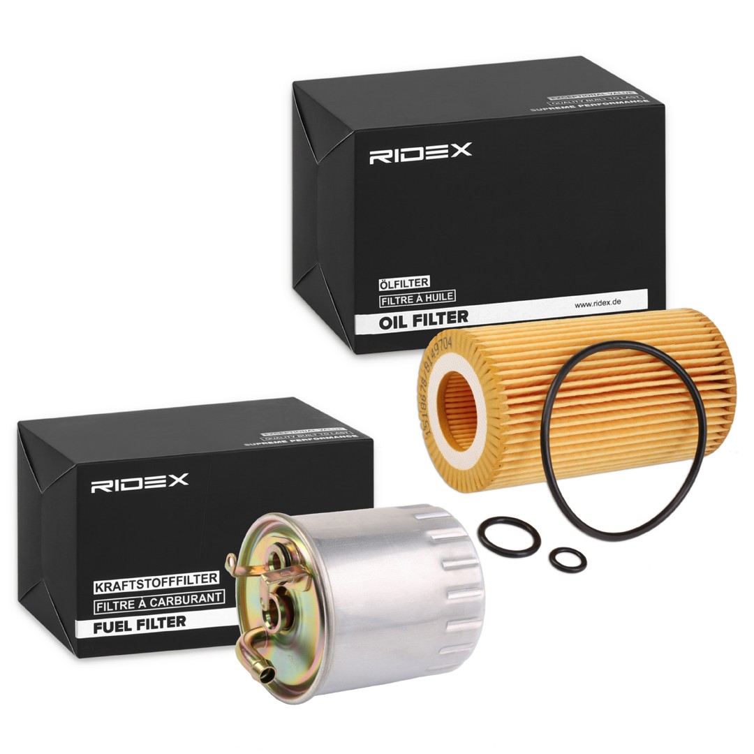 RIDEX Filter kit Varenummer: 4055F34681 billige