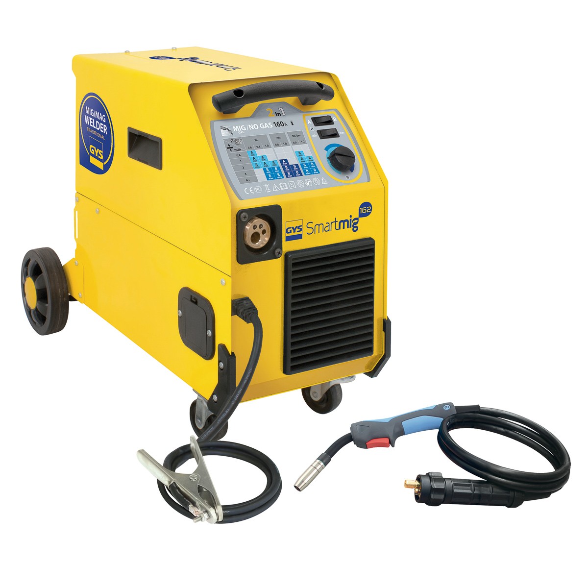 GYS Fusion Welding Machine SMARTMIG 162 Article number: 033160 cheaply