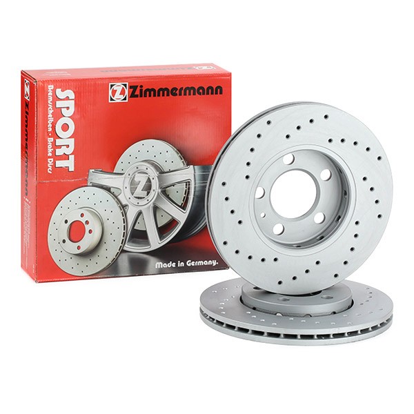 ZIMMERMANN Brake disc Article number: 100.1233.52 cheaply