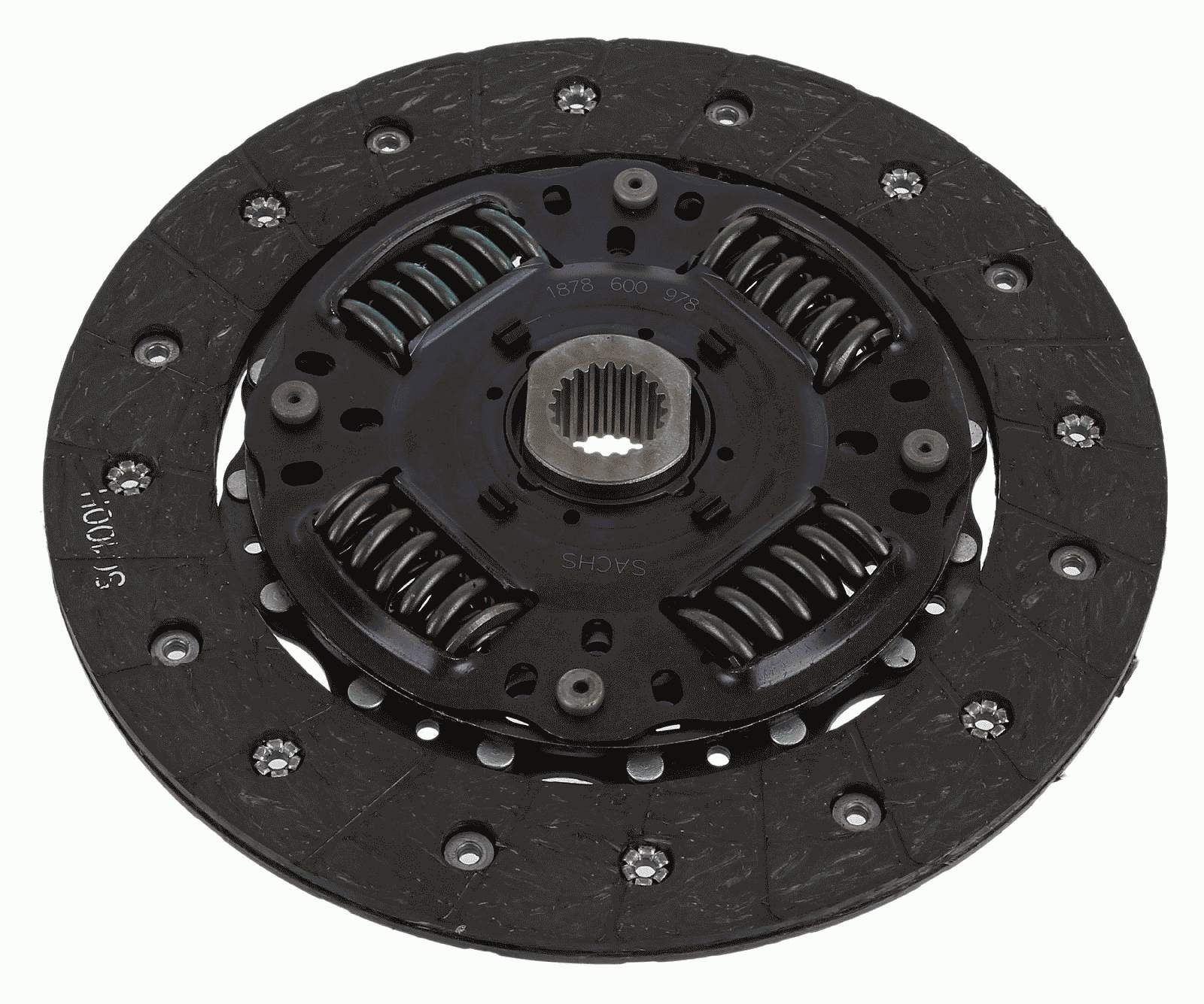 SACHS Sajūga disks raksta numurs: 1878 600 978 lēti