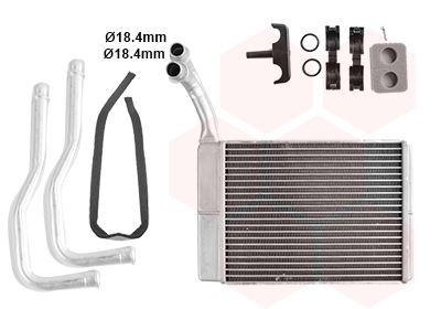 VAN WEZEL Heater matrix Article number: 09006330 cheaply