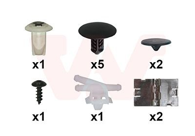 VAN WEZEL Mounting Kit, bonnet Article number: 4396797 cheaply