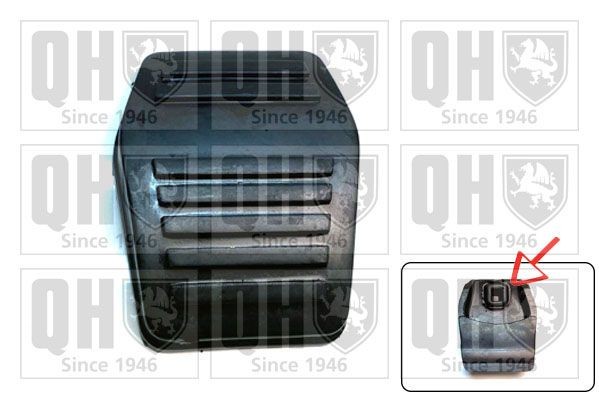 QUINTON HAZELL Brake Pedal Pad Article number: EM1805K cheaply
