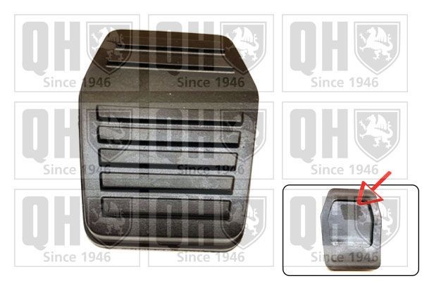 QUINTON HAZELL Brake Pedal Pad Article number: EM1806K cheaply