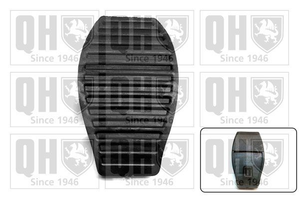 QUINTON HAZELL Clutch Pedal Pad Article number: EM1815K cheaply