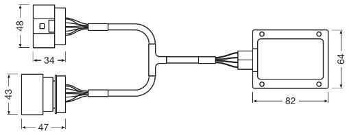 OSRAM Harness Article number: LEDSC02-2HFB cheaply