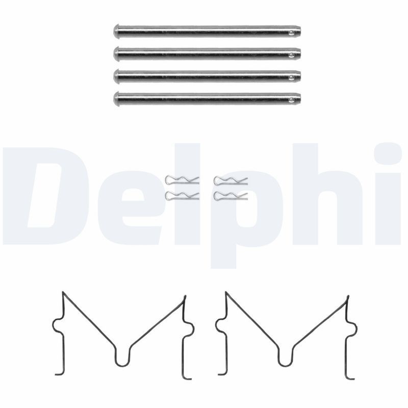 DELPHI LX0691 Monteringssæt til bremseklodser PAJERO 3.2 DI-D 167 HK Diesel