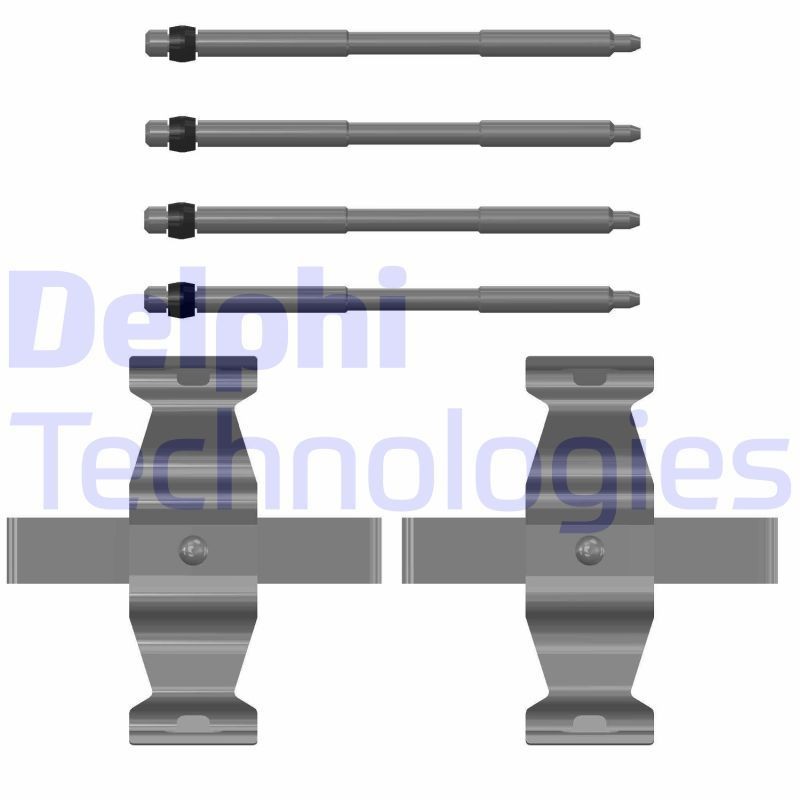 DELPHI LX0782 Lisakomplekt, ketaspiduriklotsid SUPRA 3.0 (DB01, DB02, DB03) 387 HP Bensiin