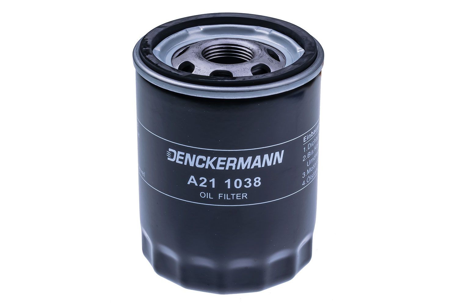 DENCKERMANN Oil filter Article number: A211038 cheaply