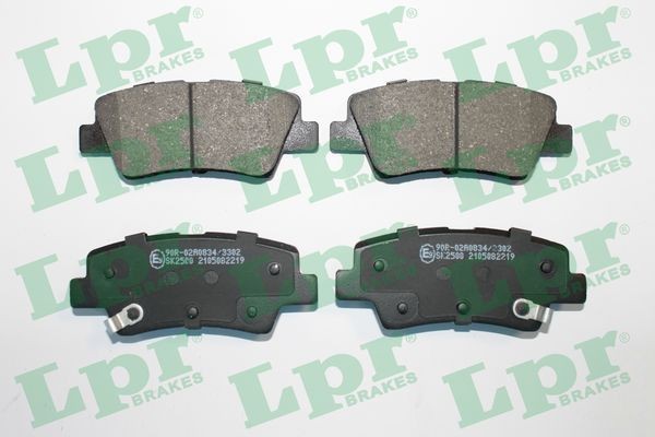 LPR Brake pad set Article number: 05P2219 cheaply