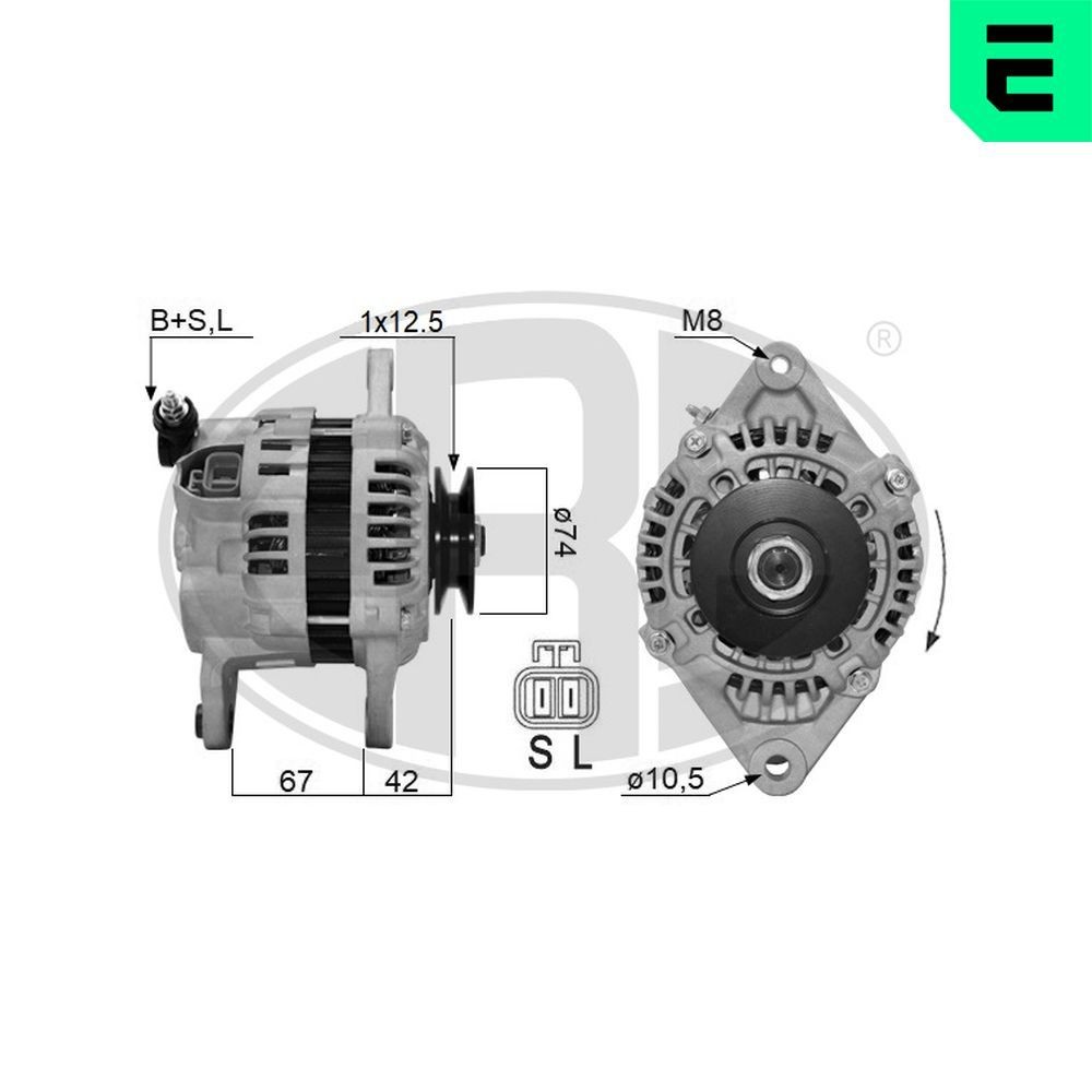 ERA Generaator Artikli number: 209621A soodsalt