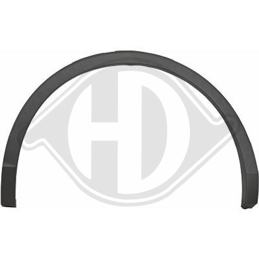 DIEDERICHS Fender flare Article number: 2256166 cheaply