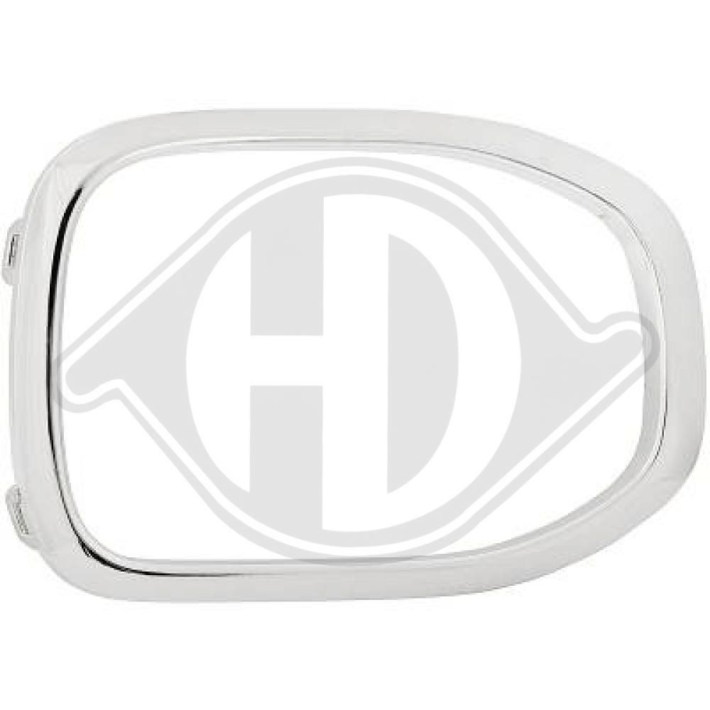 DIEDERICHS 2360046 Bumper moulding T-CROSS 1.0 TSi (CHZL, DKLA) 95 PS Petrol