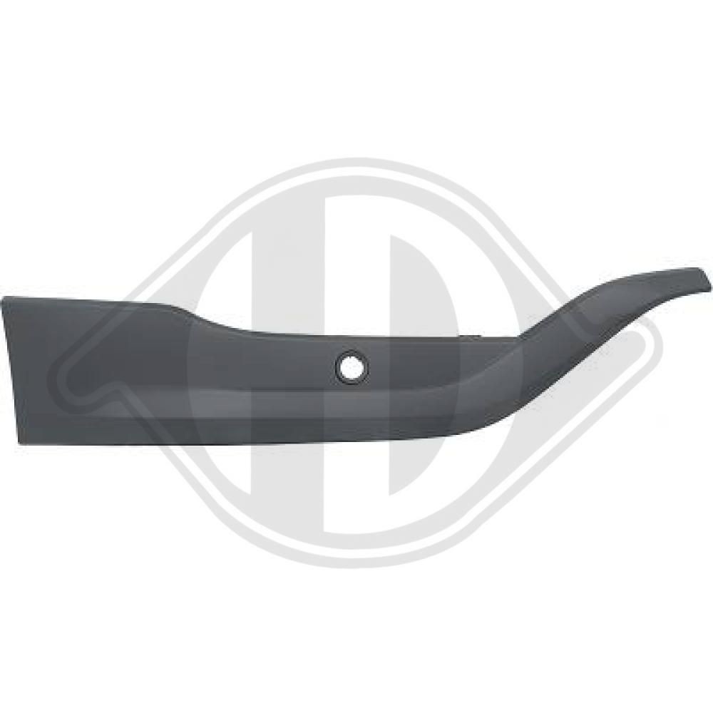 DIEDERICHS 2360049 Bumper moulding T-CROSS 1.0 TSi (CHZL, DKLA) 95 PS Petrol