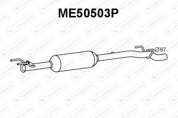 VENEPORTE SCR Catalytic Converter Article number: ME50503P cheaply