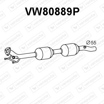 VENEPORTE SCR Catalytic Converter Article number: VW80889P cheaply