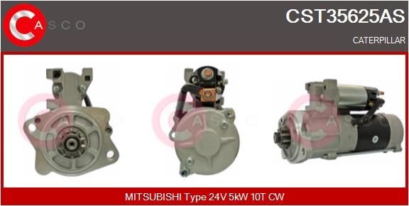 CASCO CEF74033AS Elektromotor, kølerventilator DOBLO 1.9 JTD 105 HK Diesel
