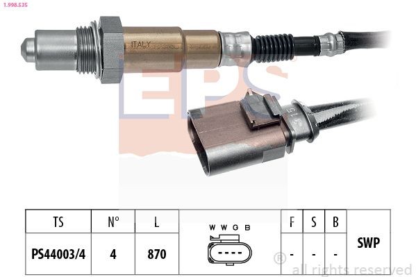 EPS Lambda sensor Article number: 1.998.535 cheaply