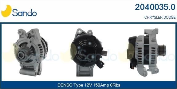 SANDO Fuel pump Article number: SPA70104.0 cheaply