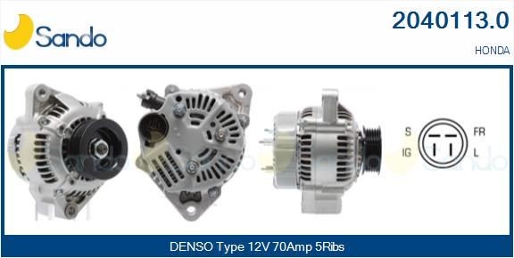 SANDO Fuel pump Article number: SPA73107.0 cheaply