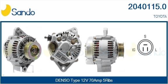 SANDO Fuel pump Article number: SPA73109.0 cheaply