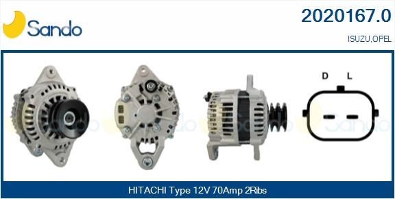 SANDO Trykkomformer, eksosstyring artikkelnummer: SPC72000.0 billig