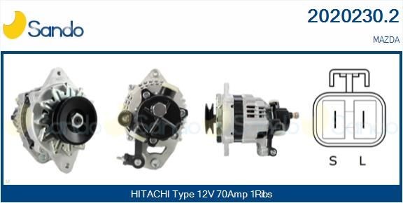 SANDO Trykkomformer, eksosstyring artikkelnummer: SPC74000.0 billig