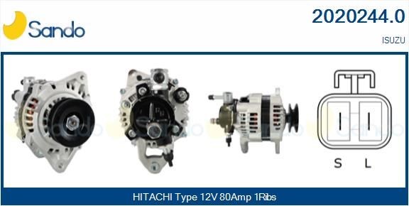 SANDO Pressure Converter, exhaust control Article number: SPC74014.1 cheaply