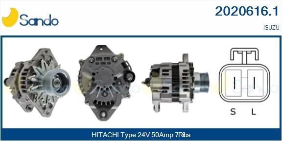 SANDO Tryckomvandlare, avgasreglering Artikelnummer: SPC77006.0 billigt