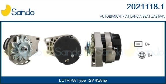 SANDO Trykkomformer, eksosstyring artikkelnummer: SPC81001.1 billig