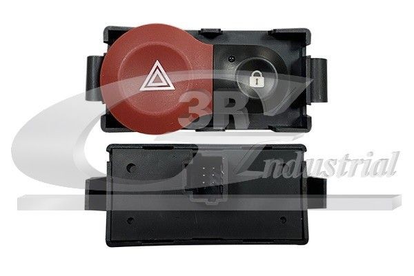 3RG 82656 Comutator, lumini de avarie CLIO 1.5 dCi 68 CP motor diesel 2014
