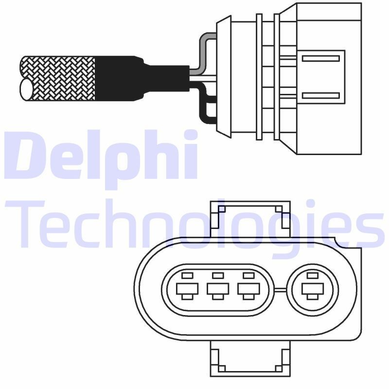 DELPHI Lambdasonde Varenummer: ES10979-12B1 billige