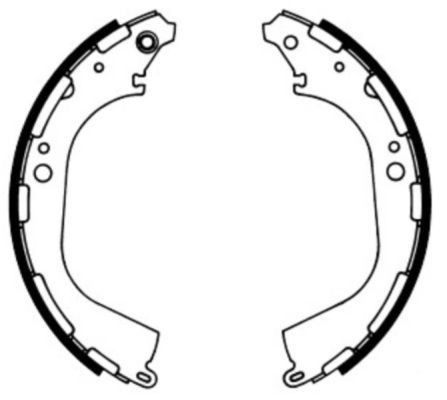 ABE Brake Shoe Set Article number: C01045ABE cheaply
