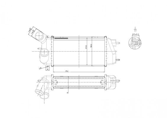HART Intercooler Article number: 612 526 cheaply