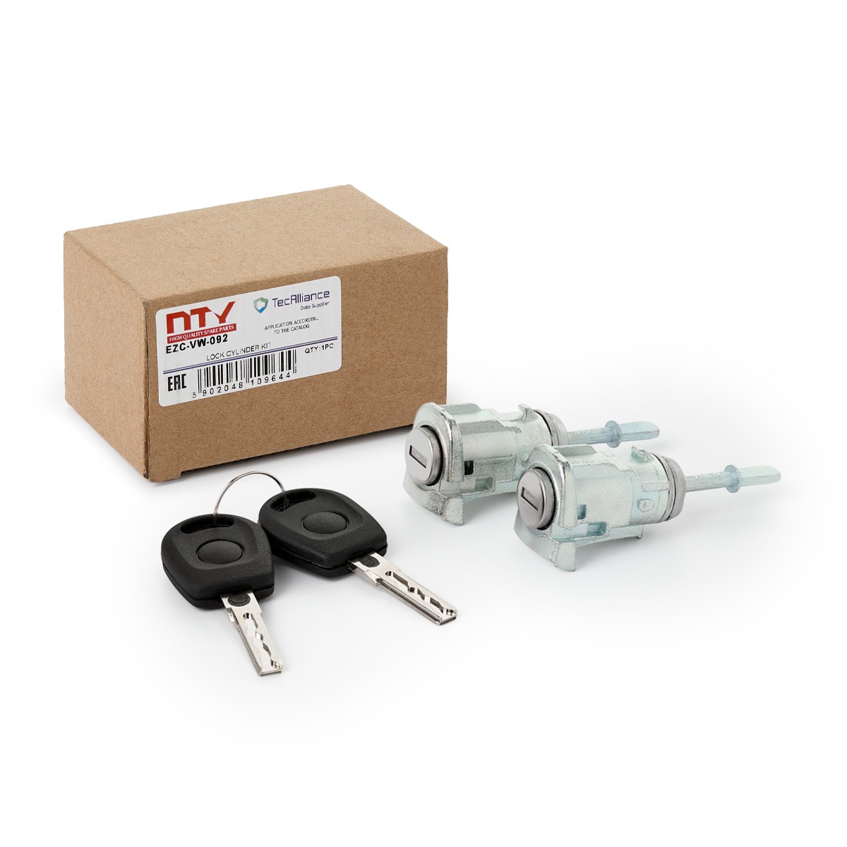 NTY Lock Cylinder Kit Article number: EZC-VW-092 cheaply