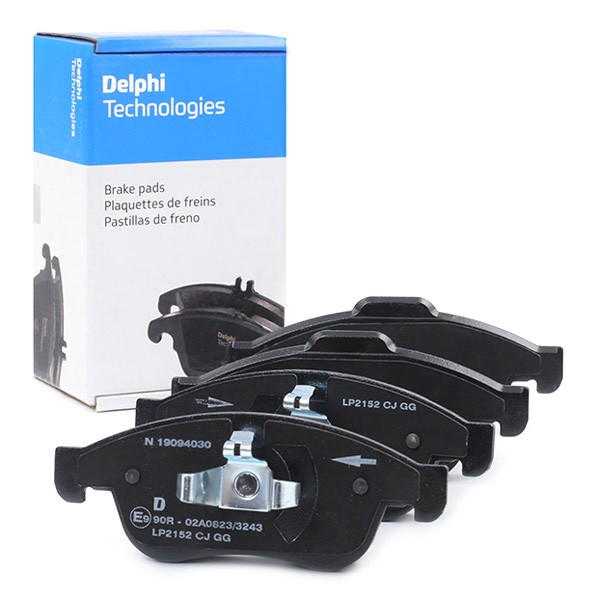 DELPHI Brake pad set Article number: LP2152 cheaply