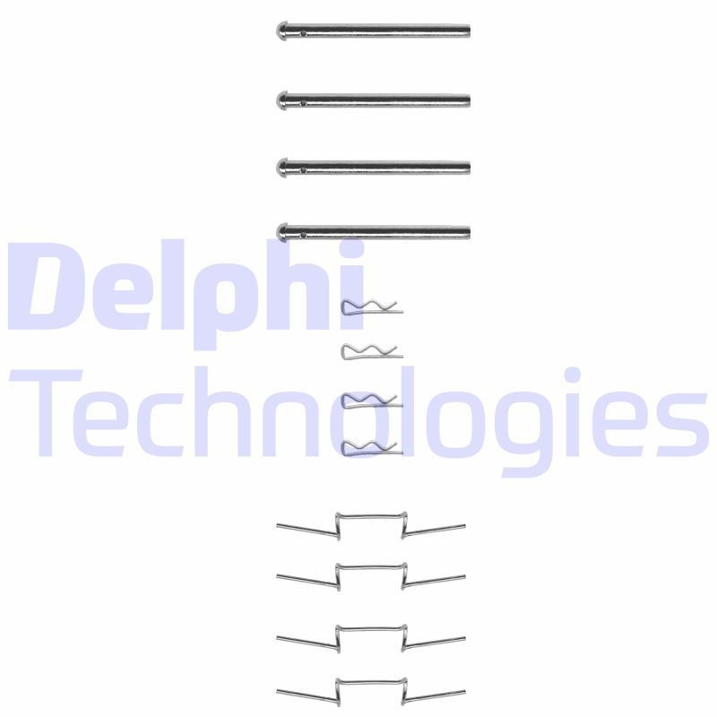 DELPHI Lisakomplekt, ketaspiduriklotsid Artikli number: LX0015 soodsalt