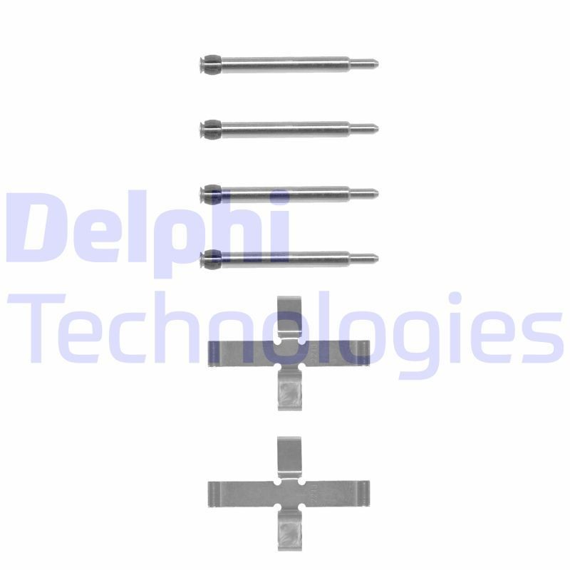 DELPHI LX0039 Monteringssæt til bremseklodser C70 T5 245 HK Benzin 2005